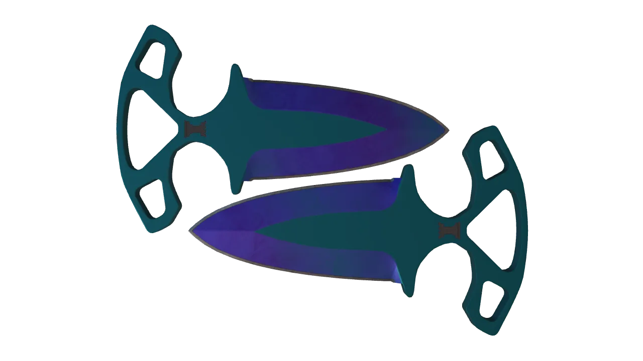 Shadow Daggers | Doppler (Sapphire) seed #271, front