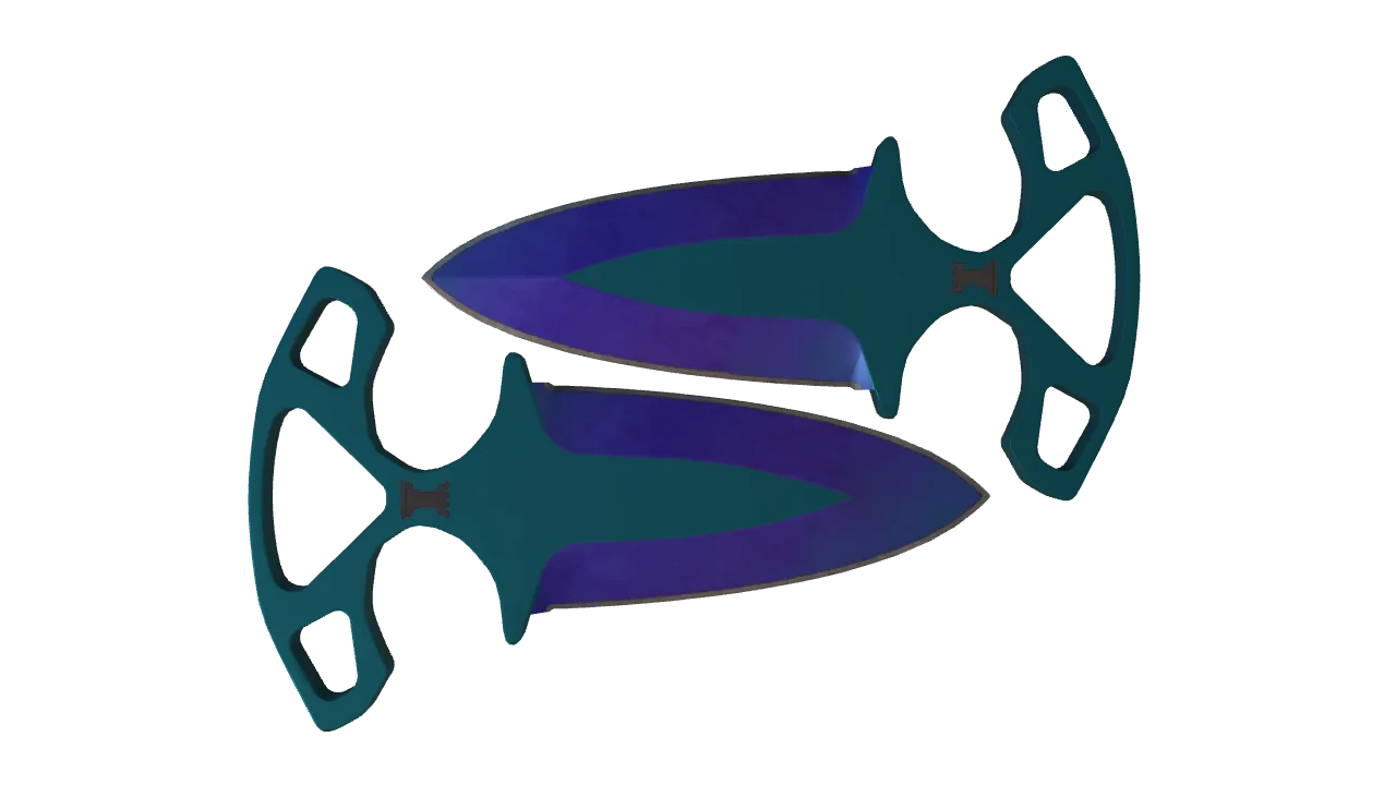 Shadow Daggers | Doppler (Sapphire) seed #31, back