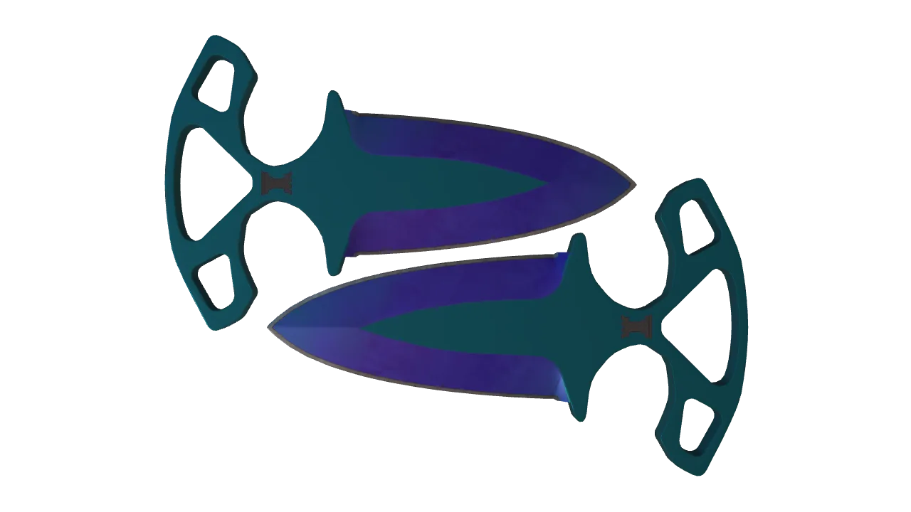 Shadow Daggers | Doppler (Sapphire) seed #31, front