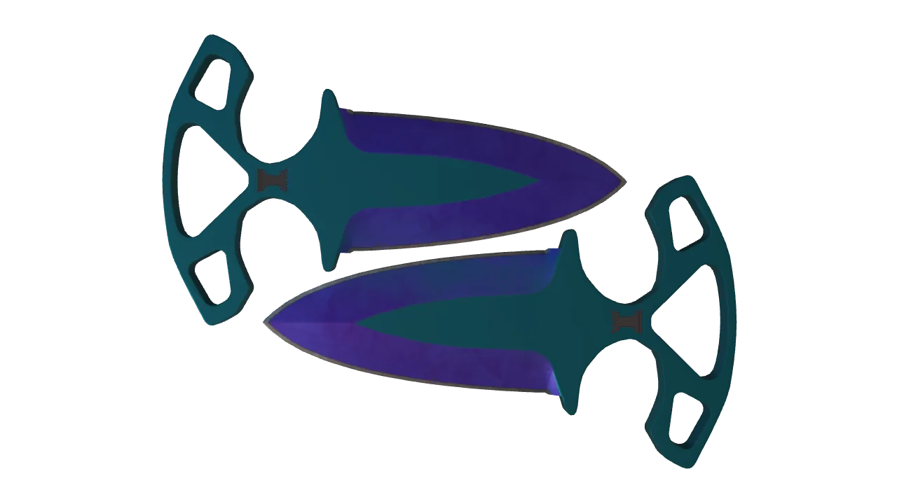 Shadow Daggers | Doppler (Sapphire) seed #36, front