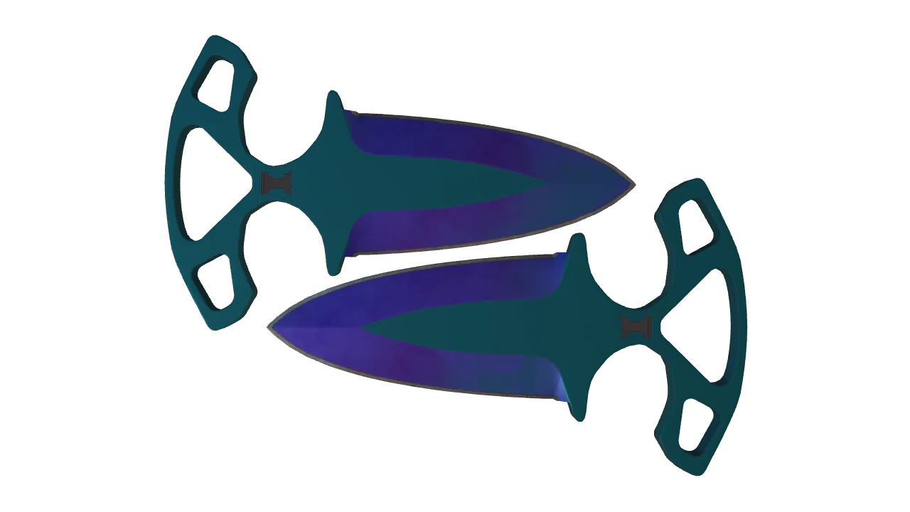 Shadow Daggers | Doppler (Sapphire) seed #440, front