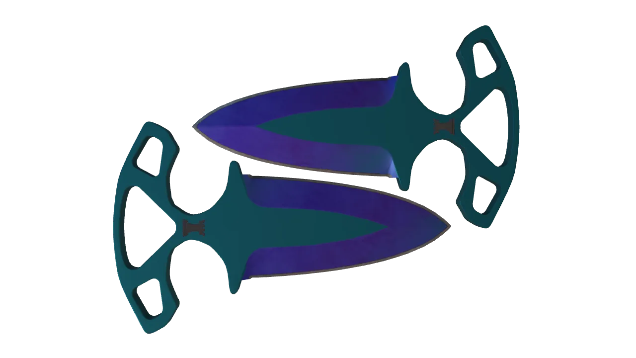 Shadow Daggers | Doppler (Sapphire) seed #59, back