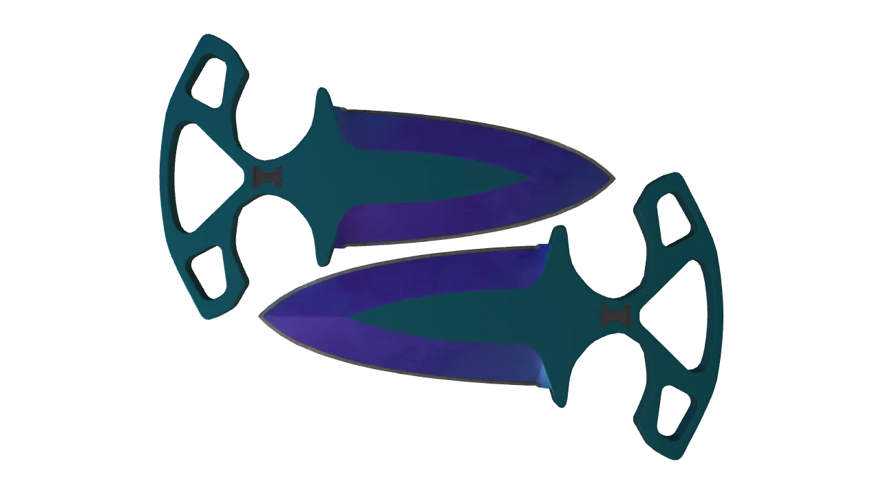 Shadow Daggers | Doppler (Sapphire) seed #839, front