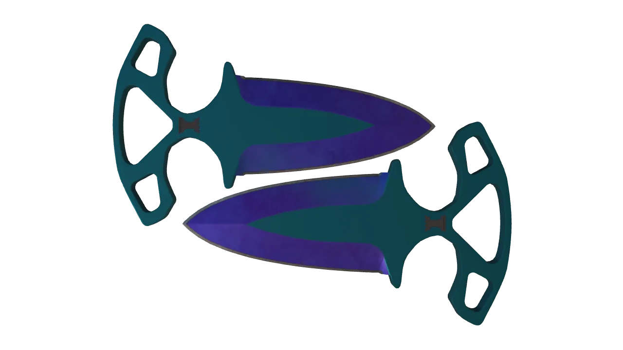 Shadow Daggers | Doppler (Sapphire) seed #86, front