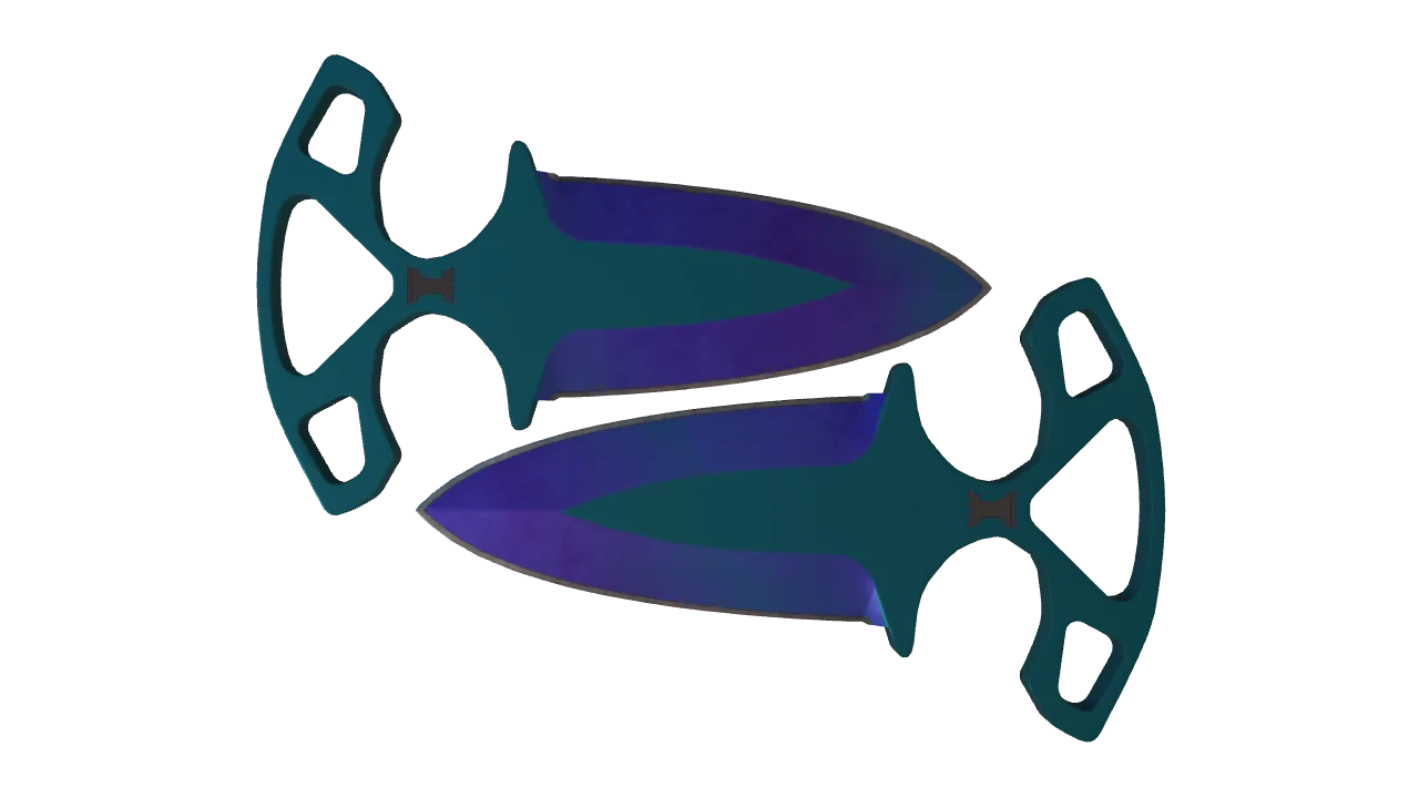 Shadow Daggers | Doppler (Sapphire) seed #903, front