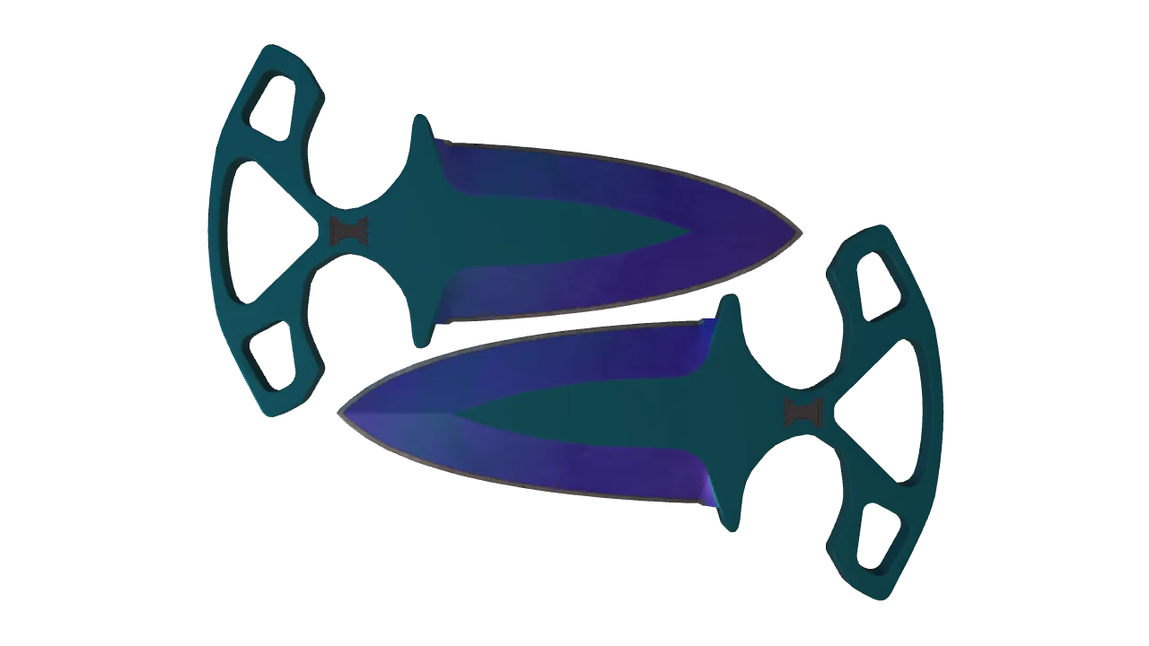 Shadow Daggers | Doppler (Sapphire) seed #94, front
