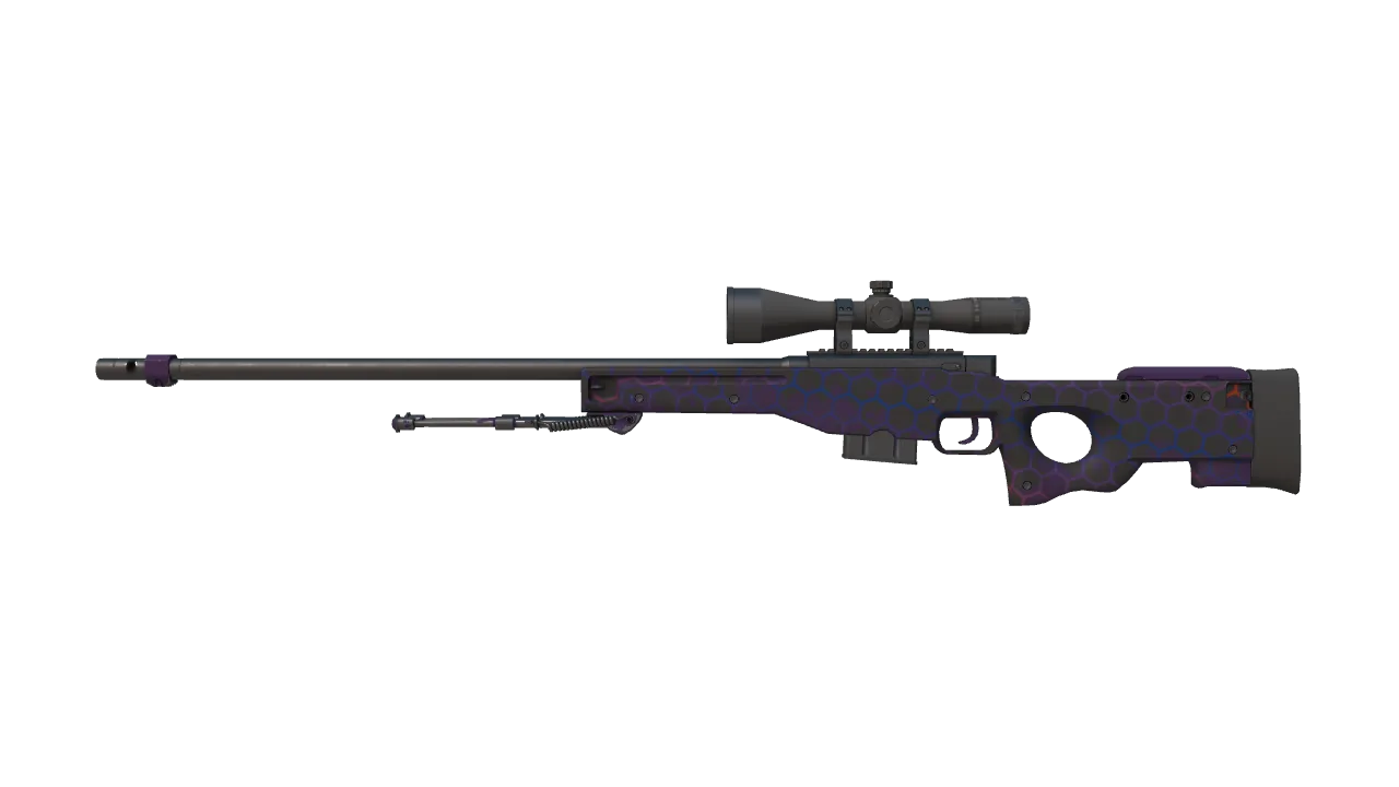 AWP | Electric Hive seed #262, front