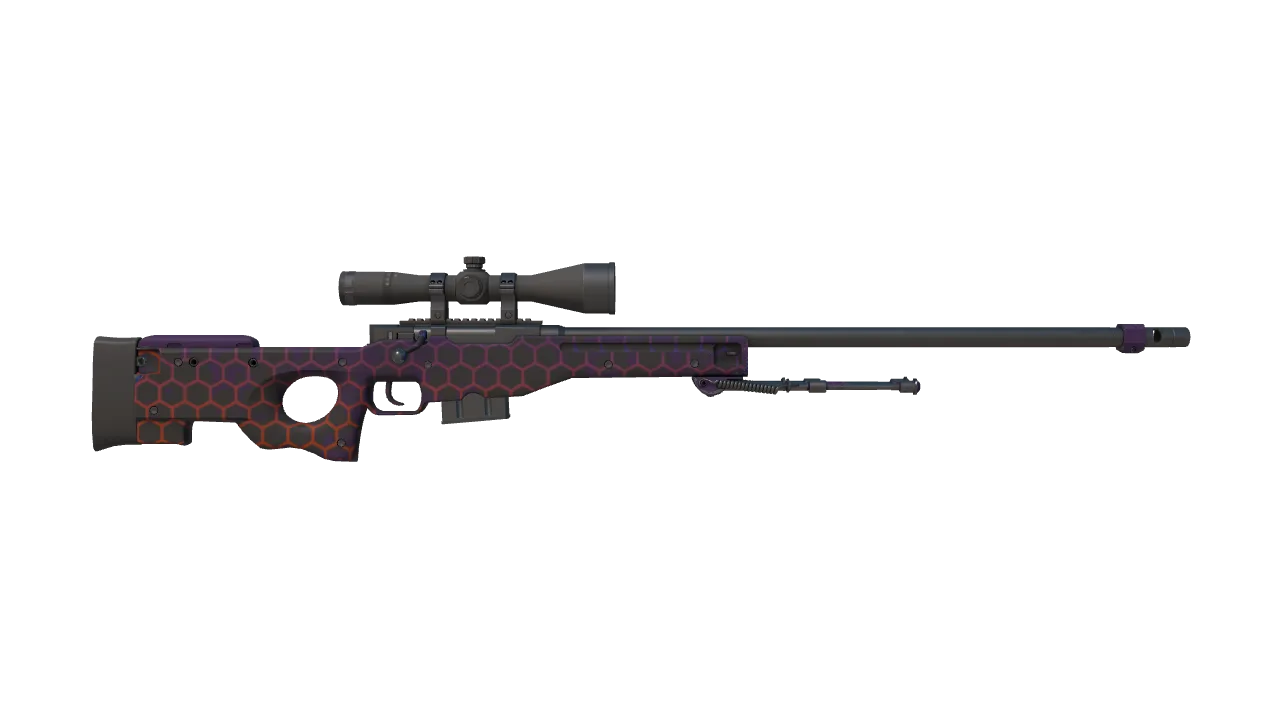 AWP | Electric Hive seed #273, back