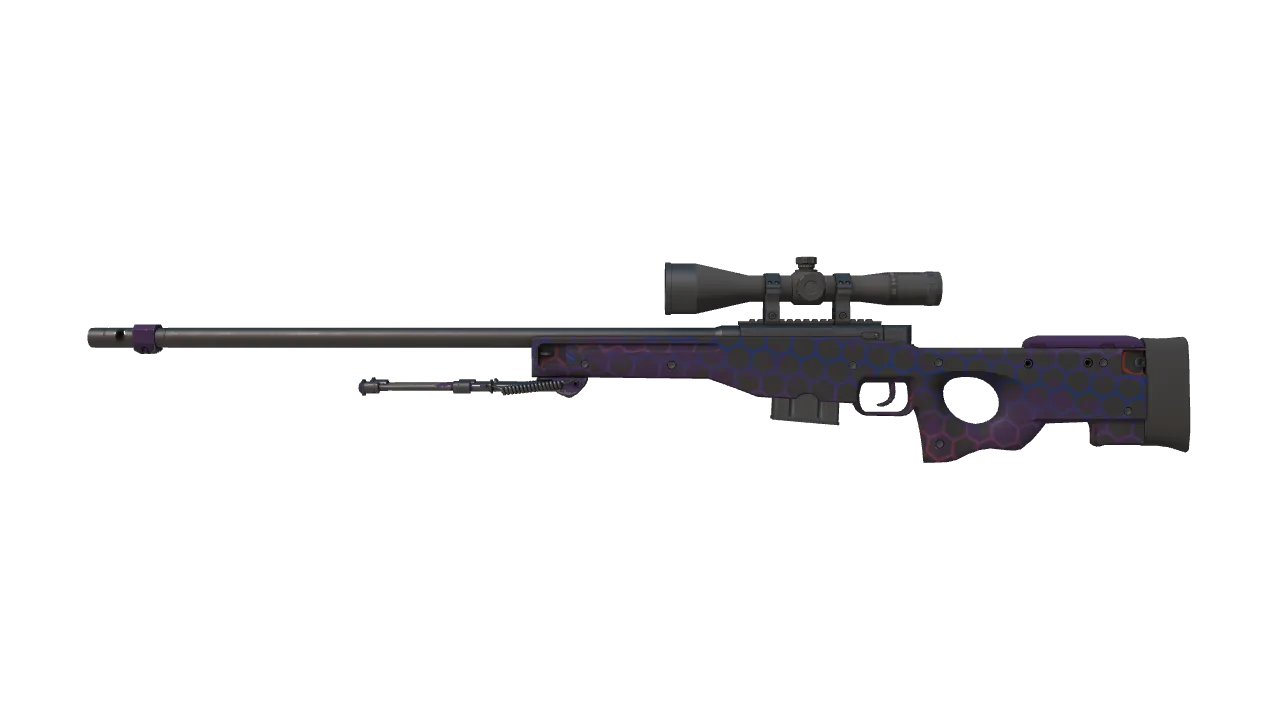 AWP | Electric Hive seed #598, front