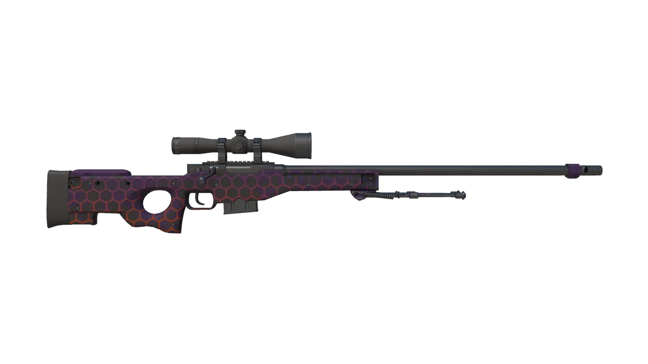 AWP | Electric Hive seed #902, back