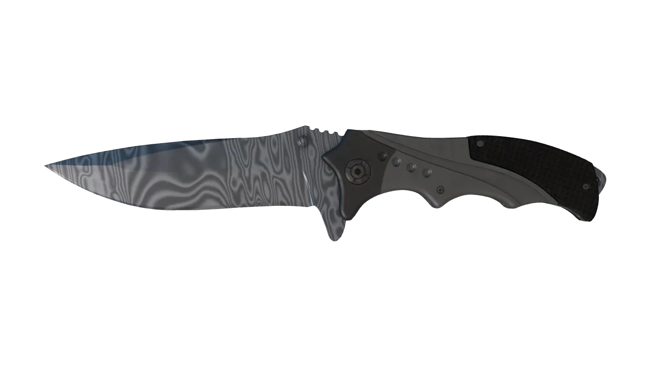 ★ Nomad Knife | Damascus Steel (Factory New) — Dust II light, front