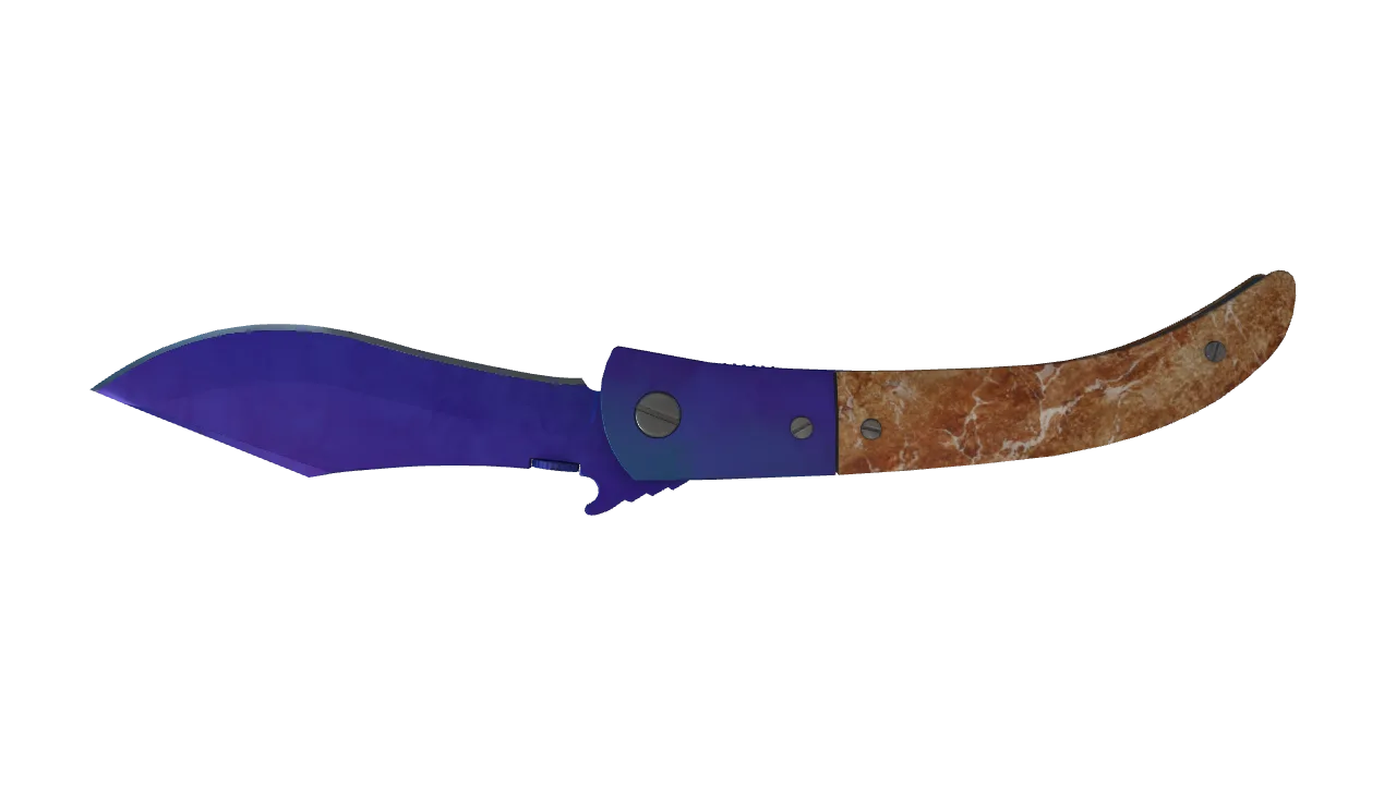 Navaja Knife | Doppler (Sapphire) seed #501, back