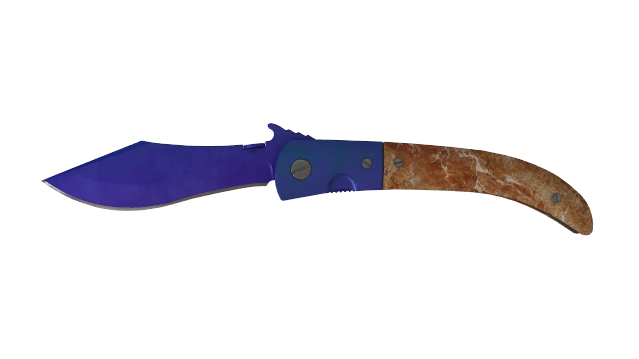 Navaja Knife | Doppler (Sapphire) seed #503, front