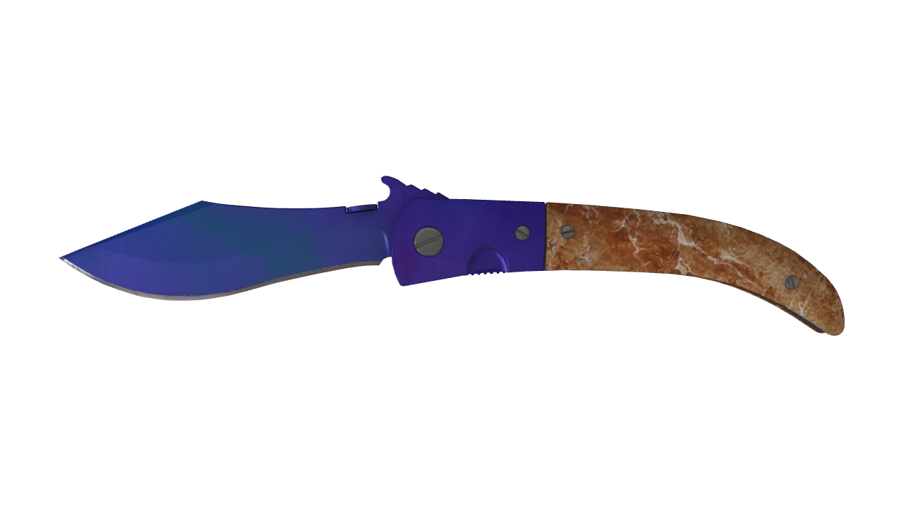 Navaja Knife | Doppler (Sapphire) seed #56, front