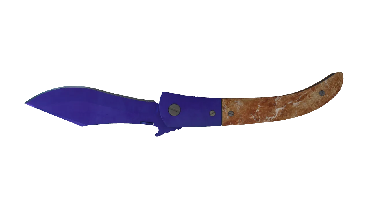Navaja Knife | Doppler (Sapphire) seed #576, back