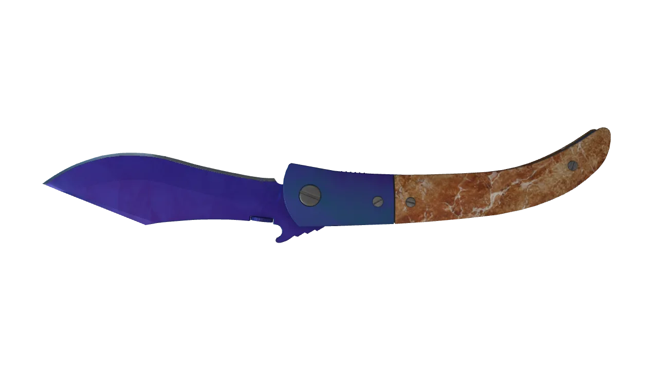 Navaja Knife | Doppler (Sapphire) seed #724, back