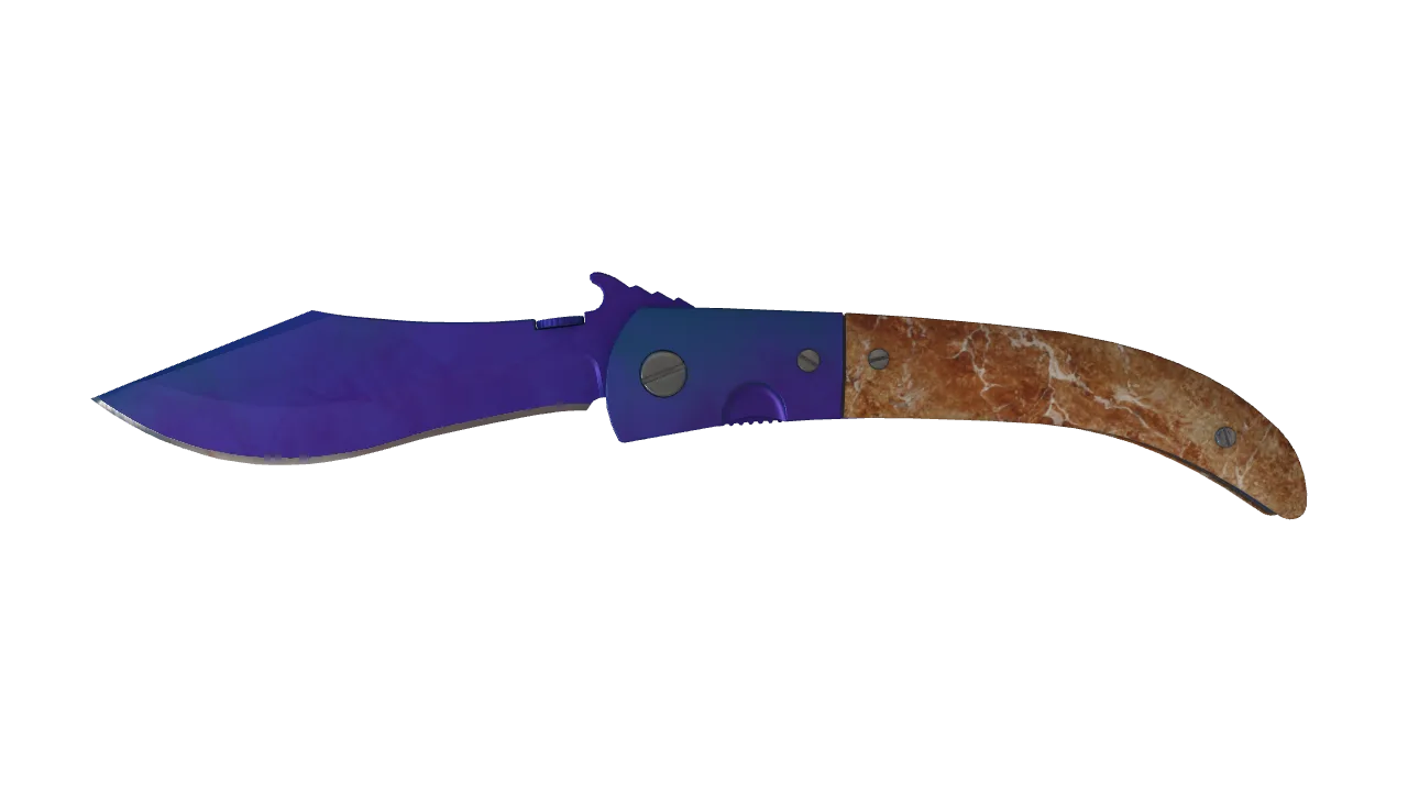 Navaja Knife | Doppler (Sapphire) seed #793, front