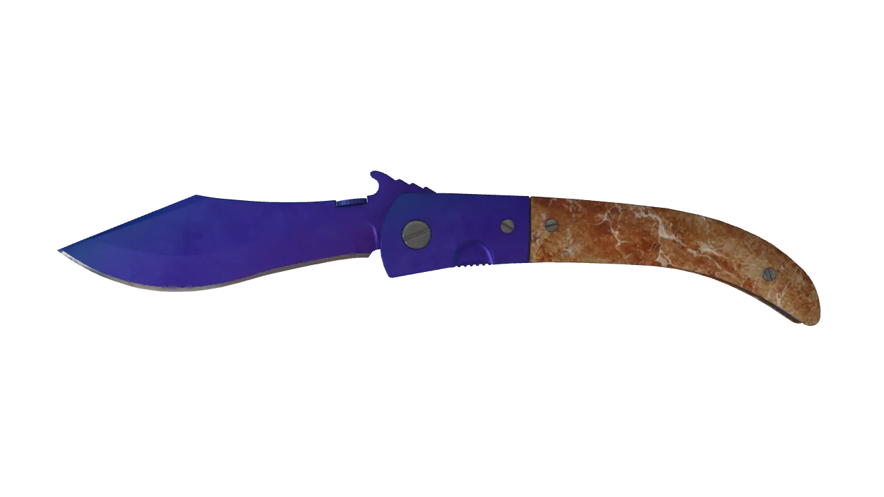 Navaja Knife | Doppler (Sapphire) seed #83, front
