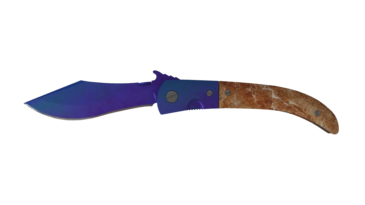 Navaja Knife | Doppler (Sapphire) seed #840, front