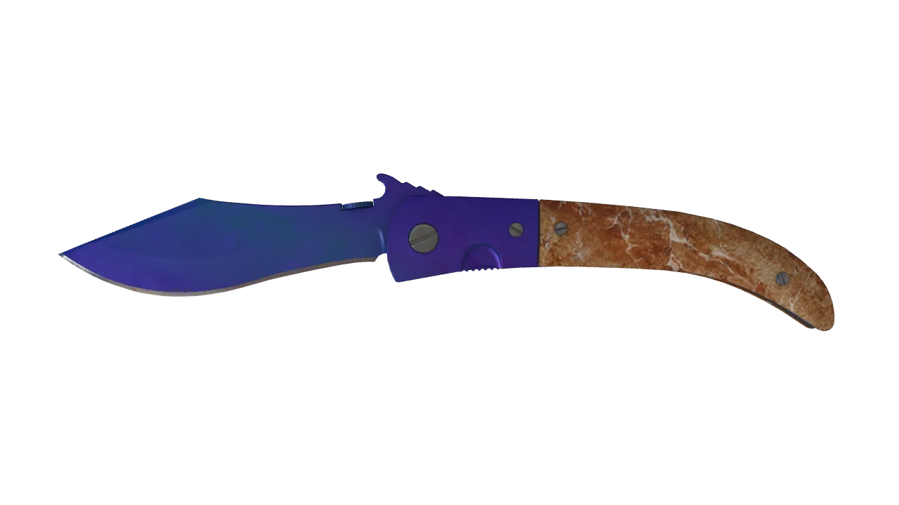 Navaja Knife | Doppler (Sapphire) seed #880, front