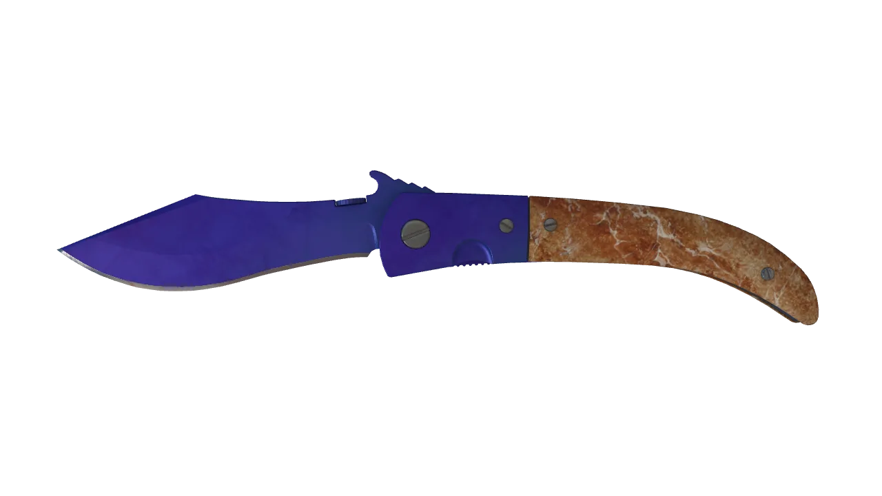 Navaja Knife | Doppler (Sapphire) seed #881, front
