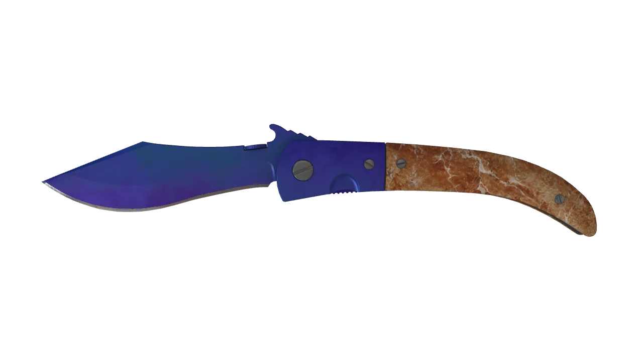 Navaja Knife | Doppler (Sapphire) seed #923, front