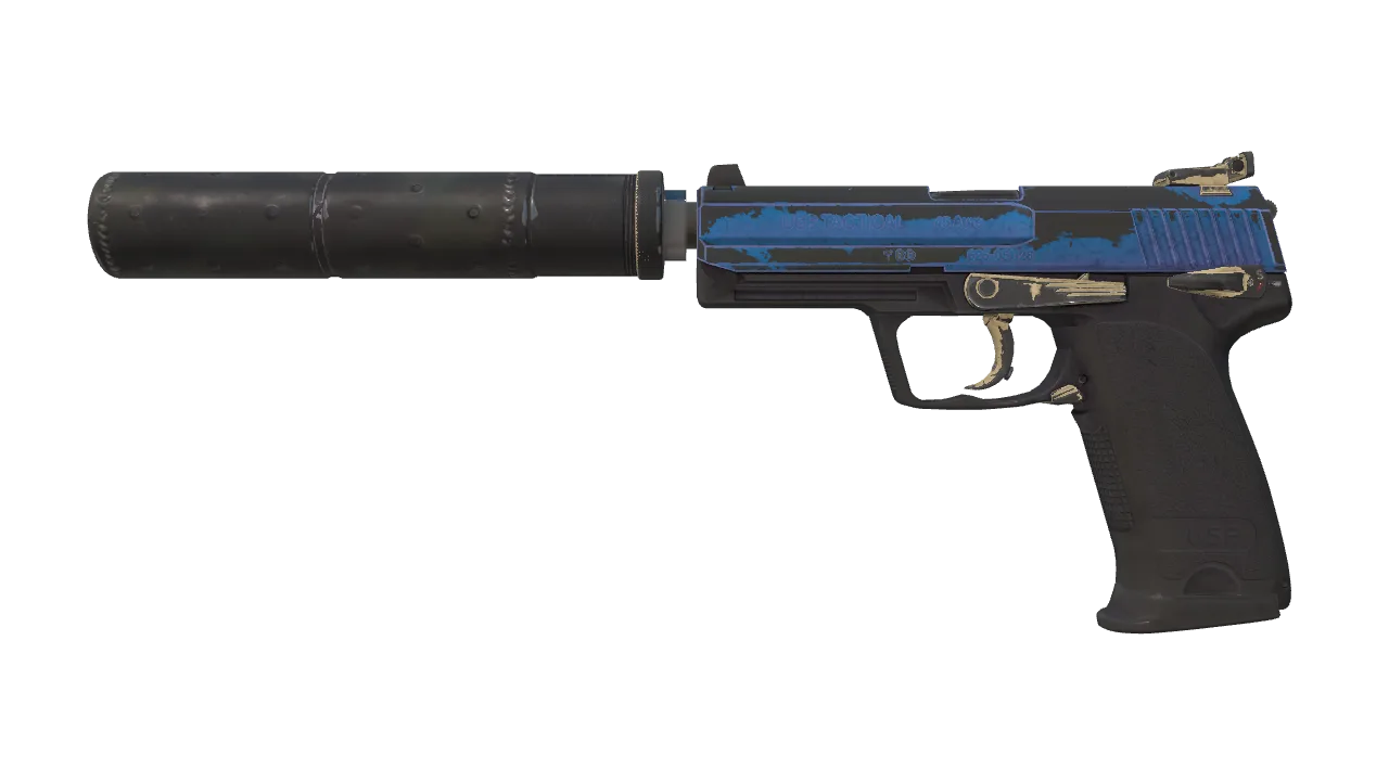 Souvenir USP-S | Royal Guard (Battle-Scarred) — Dust II light, front