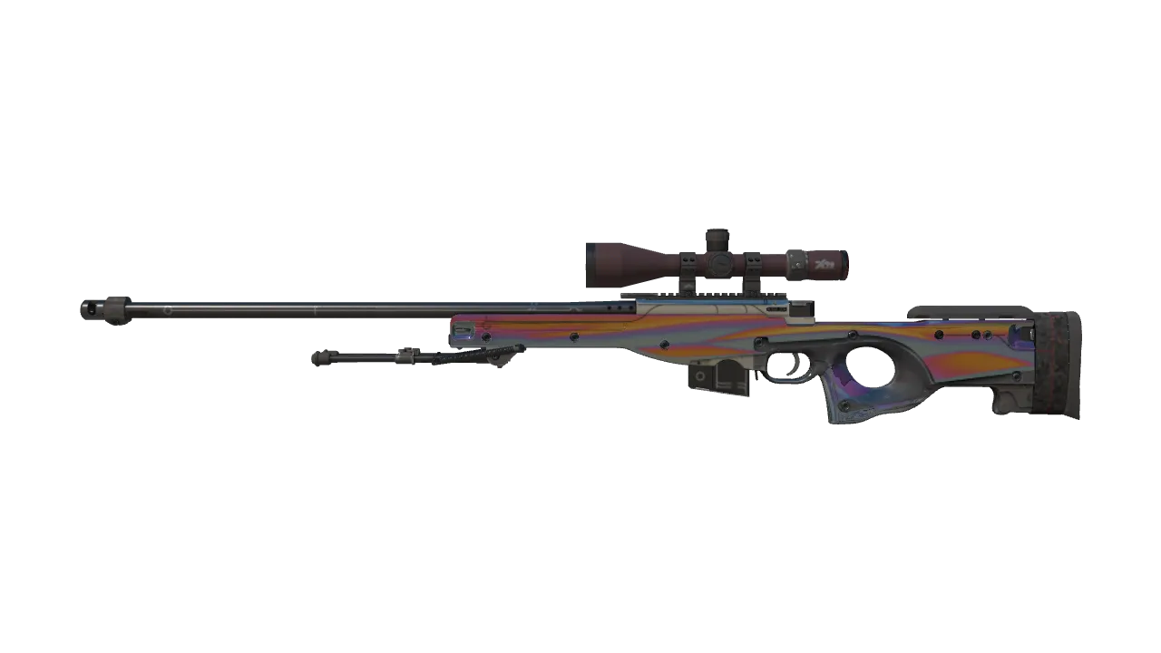 AWP | Chrome Cannon (Factory New) — Dust II light, front