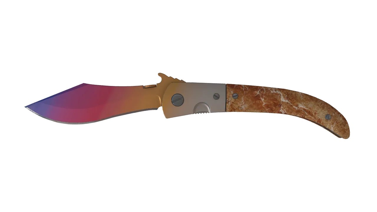 ★ Navaja Knife | Fade (Factory New) — Dust II light, front