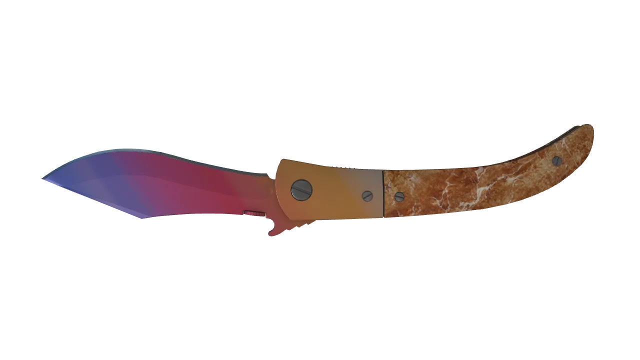Navaja Knife | Fade seed #46, back