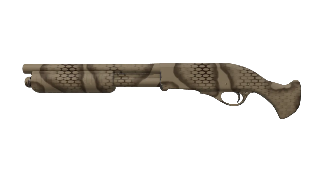Sawed-Off | Snake Camo (Factory New) — Dust II light, front