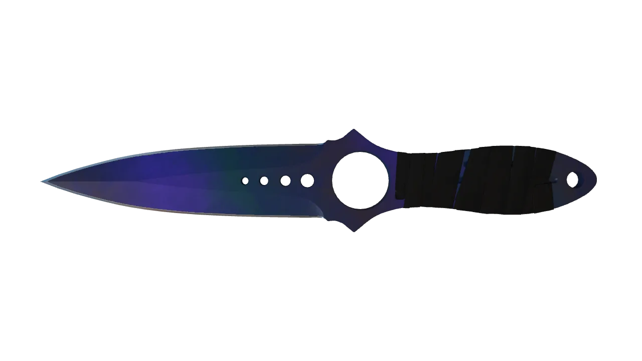 ★ Skeleton Knife | Doppler (Phase 3) (Factory New) — Dust II light, front