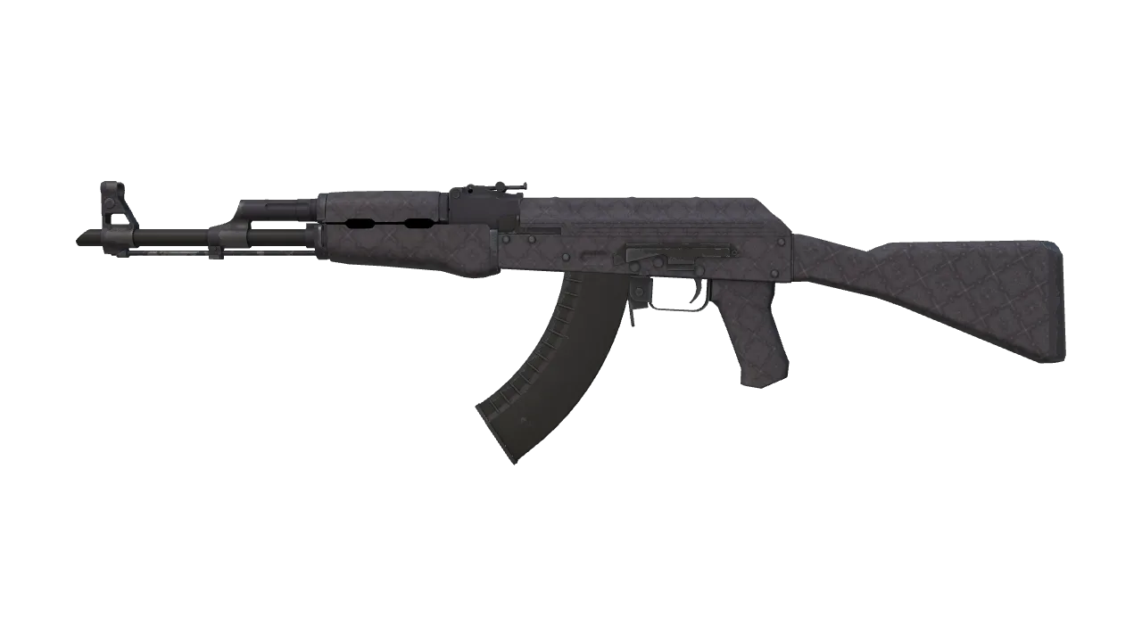 AK-47 | Baroque Purple (Field-Tested) — Dust II light, front