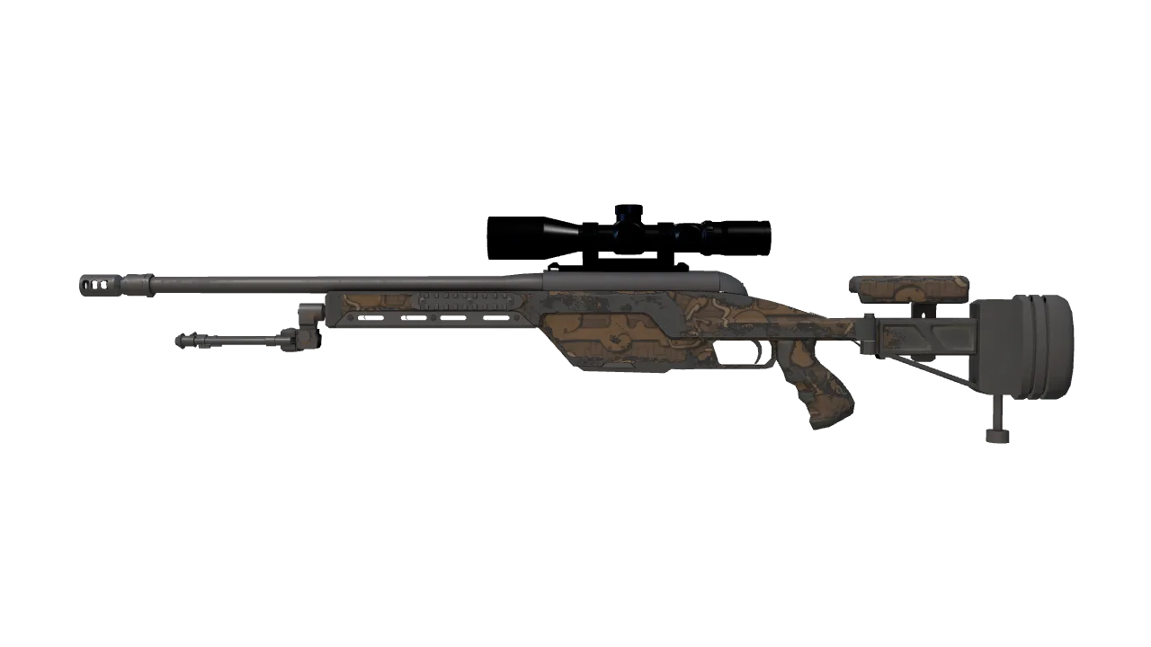 SSG 08 | Mayan Dreams (Well-Worn) — Dust II light, front