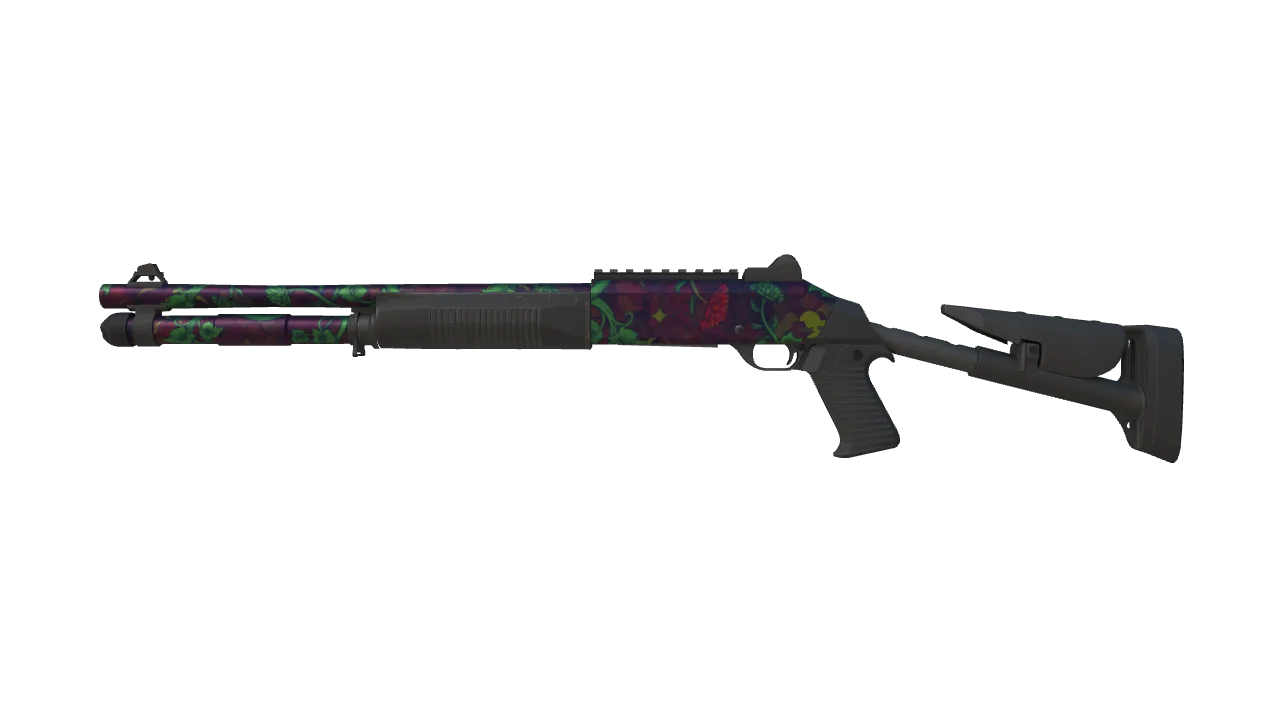 Souvenir XM1014 | Elegant Vines (Factory New) — Dust II light, front