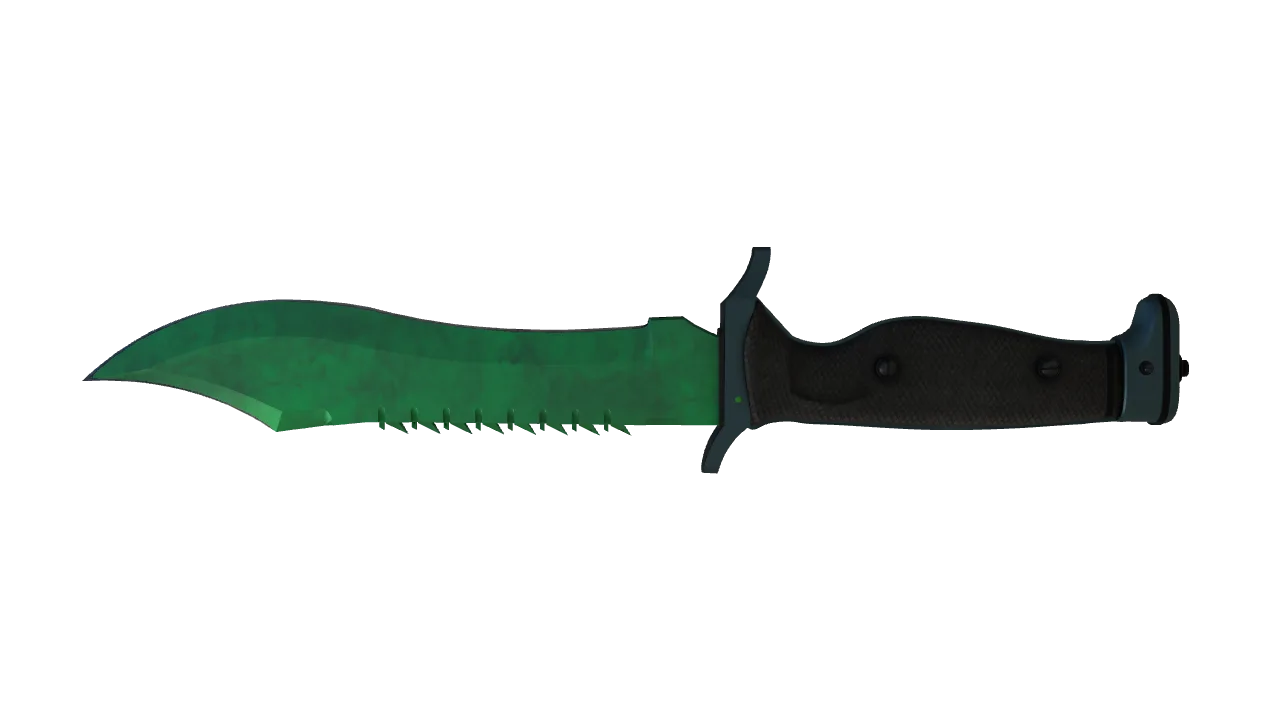 Bowie Knife | Gamma Doppler (Emerald) seed #403, back