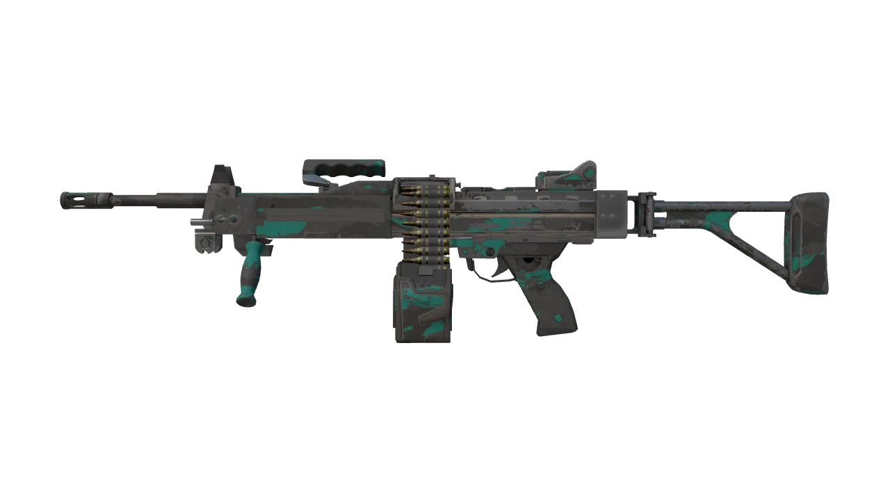 Souvenir Negev | Terrain (Well-Worn) — Dust II light, front