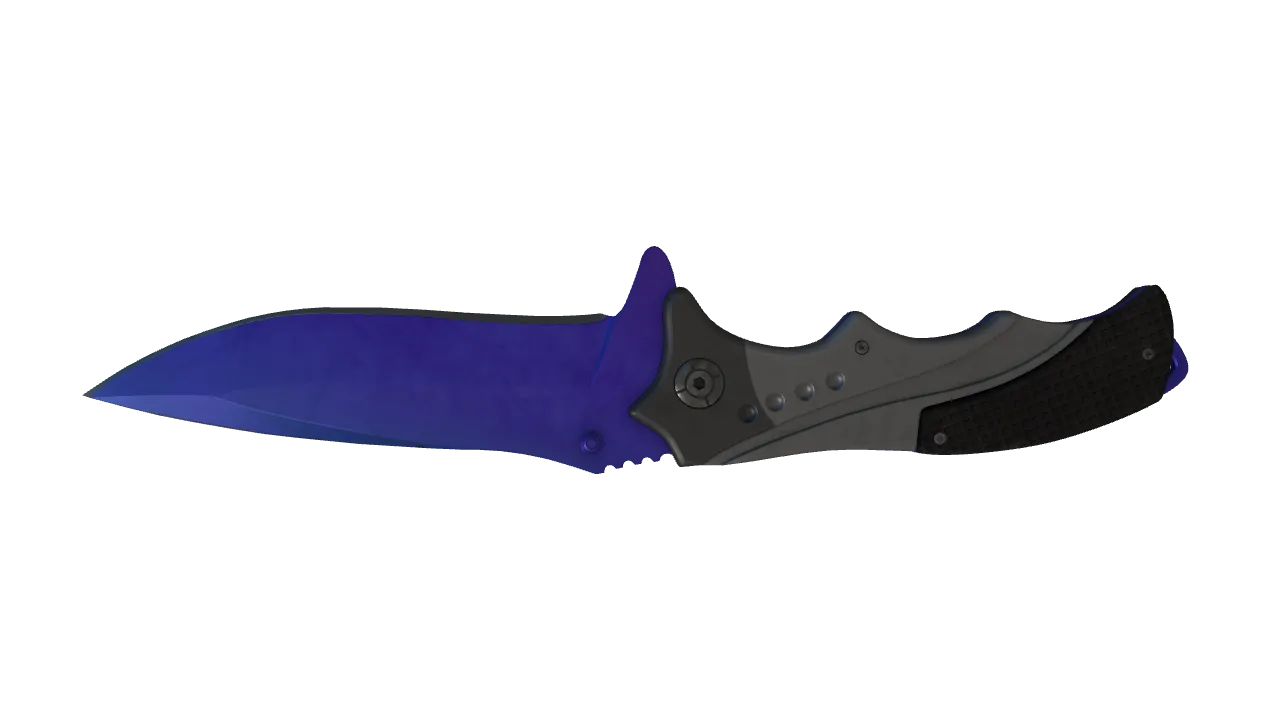 Nomad Knife | Doppler (Sapphire) seed #152, back
