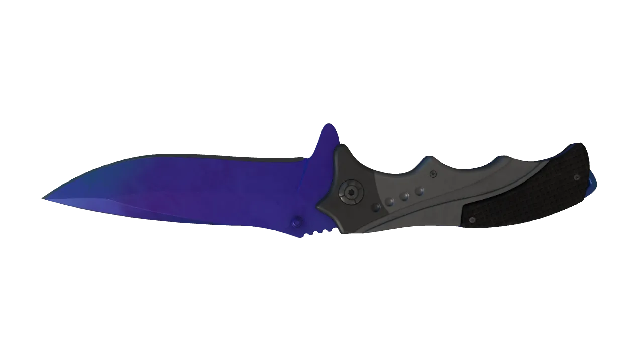 Nomad Knife | Doppler (Sapphire) seed #211, back