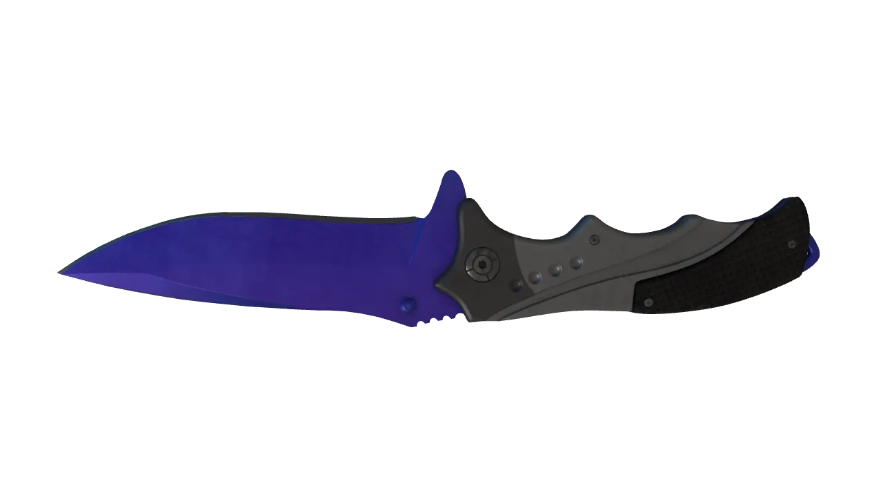 Nomad Knife | Doppler (Sapphire) seed #242, back