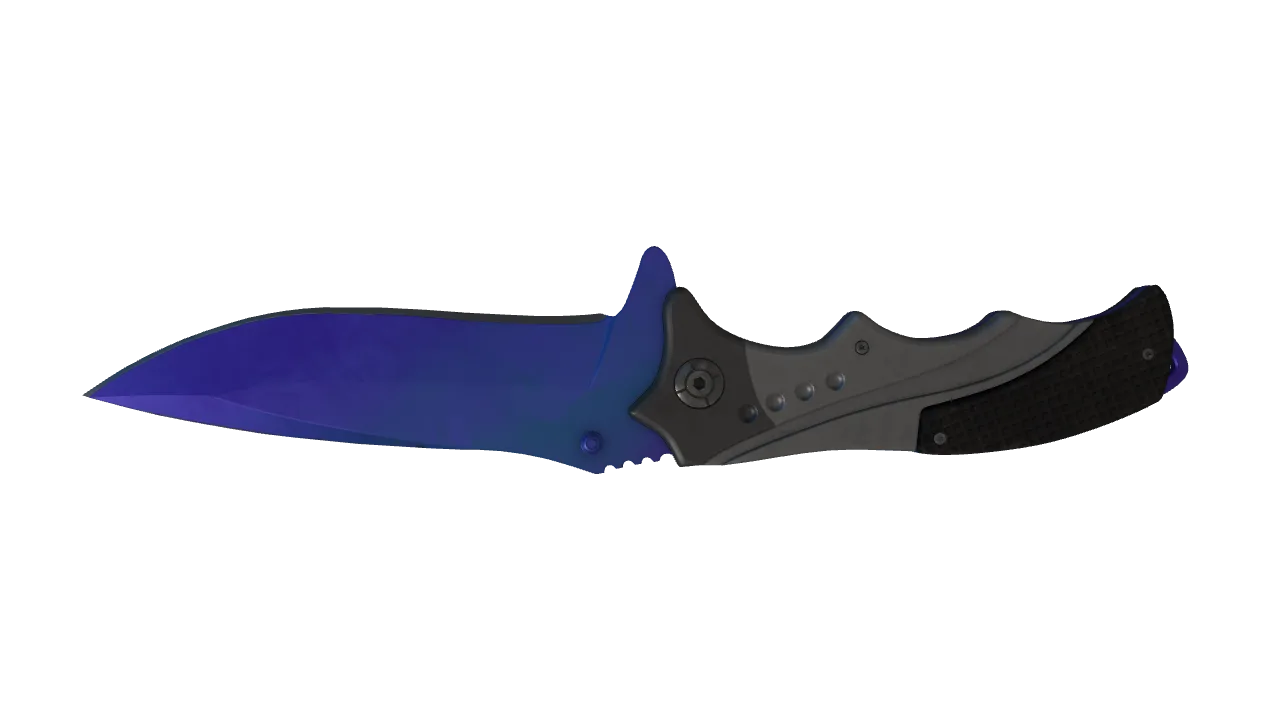 Nomad Knife | Doppler (Sapphire) seed #249, back