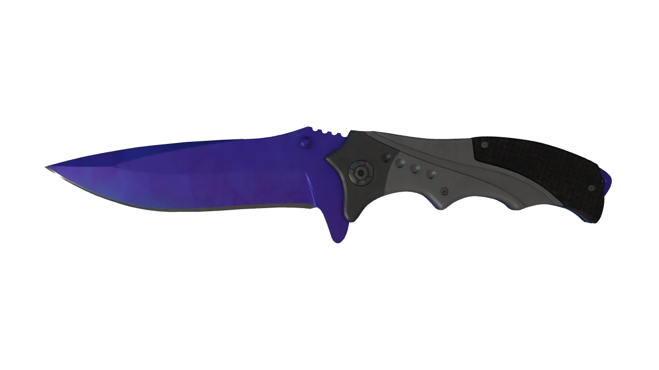 Nomad Knife | Doppler (Sapphire) seed #56, front