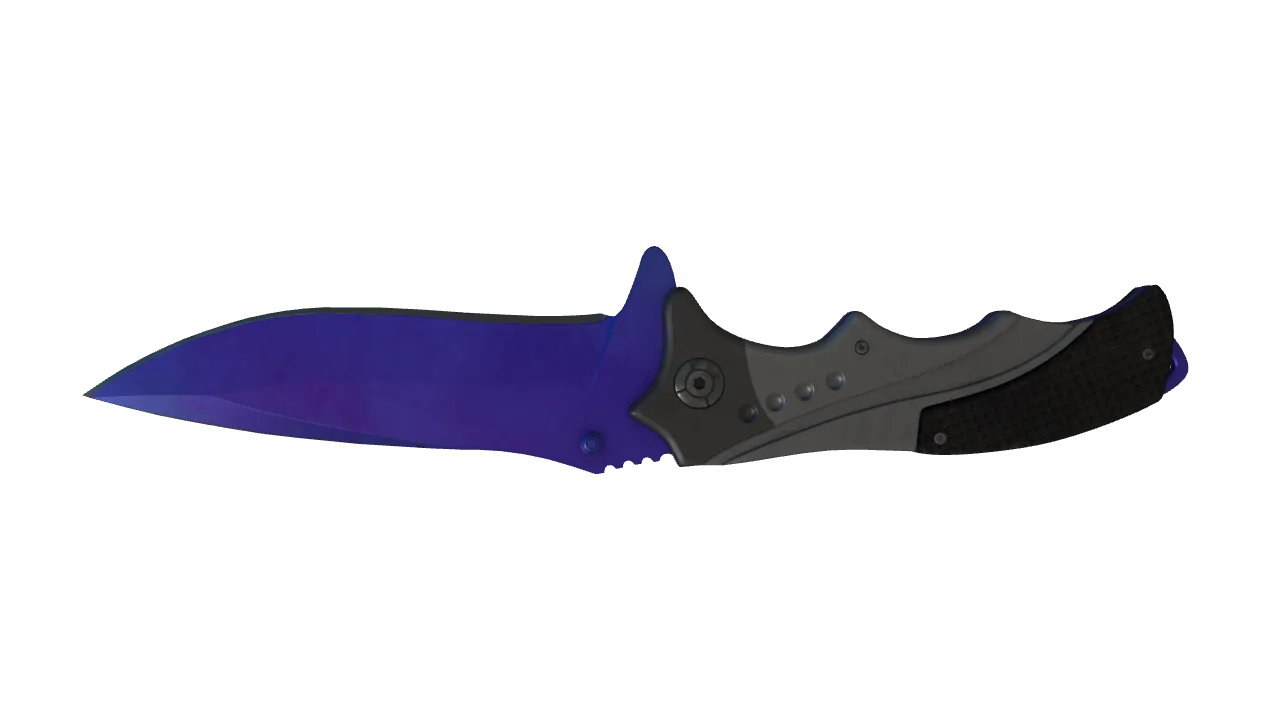 Nomad Knife | Doppler (Sapphire) seed #81, back