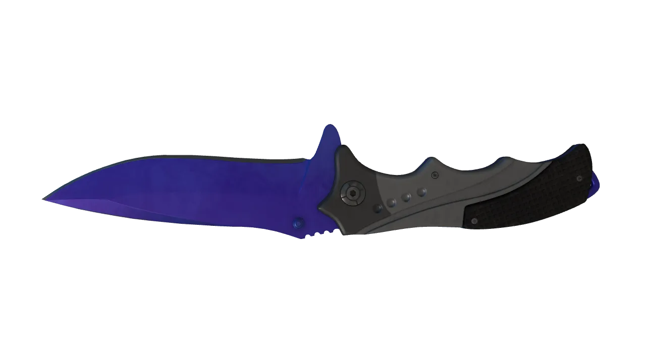 Nomad Knife | Doppler (Sapphire) seed #92, back