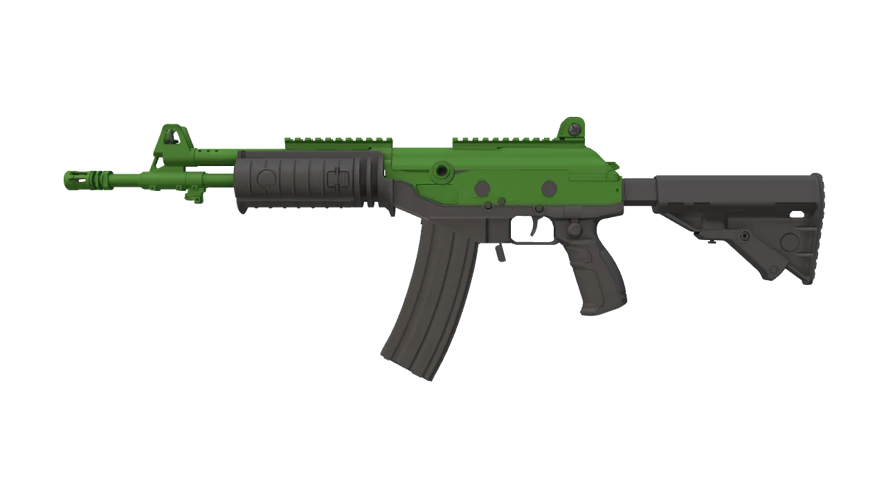 Galil AR | Green Apple (Factory New) — Dust II light, front