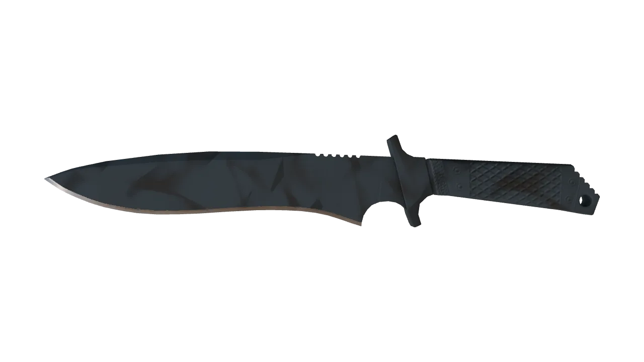 ★ Classic Knife | Night Stripe (Factory New) — Dust II light, front