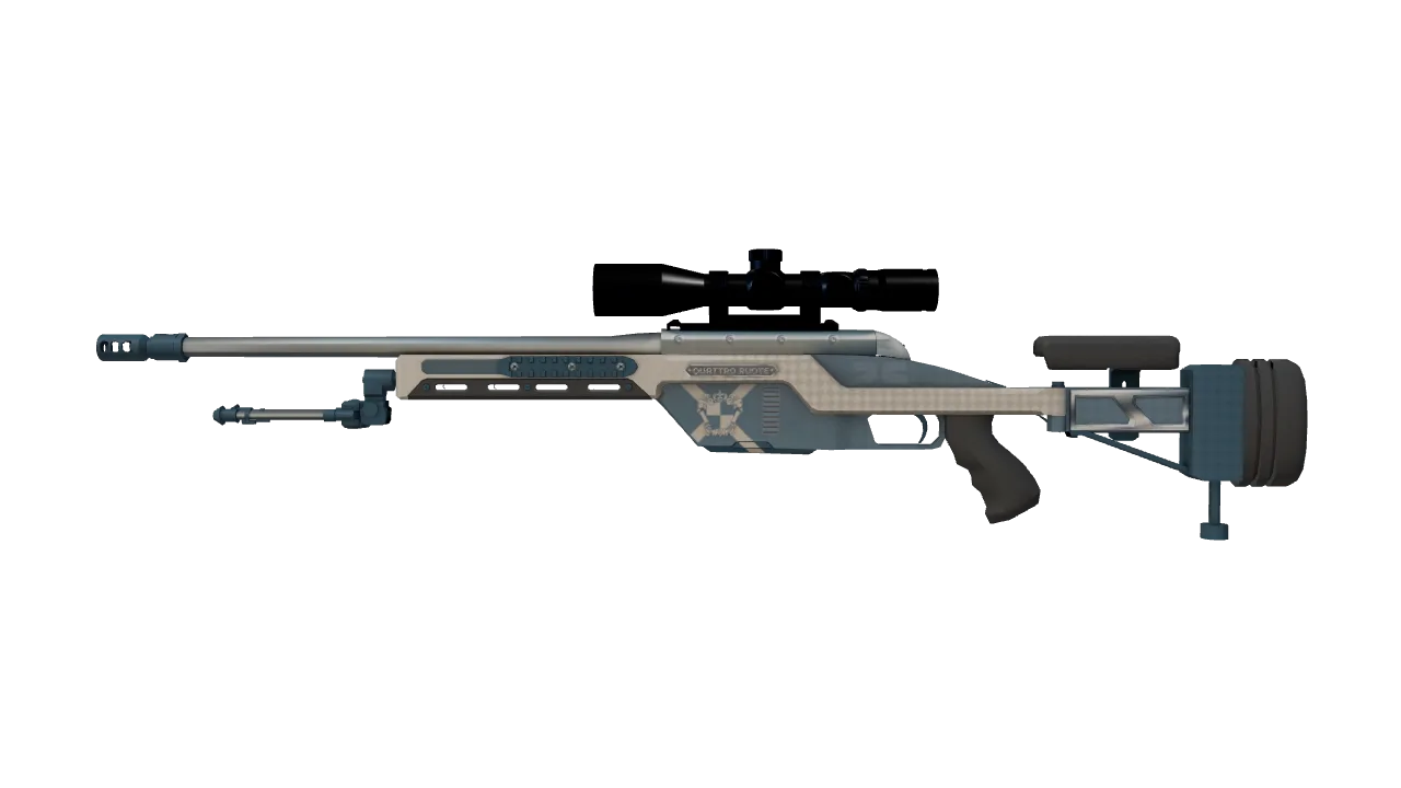 Souvenir SSG 08 | Hand Brake (Minimal Wear) — Dust II light, front