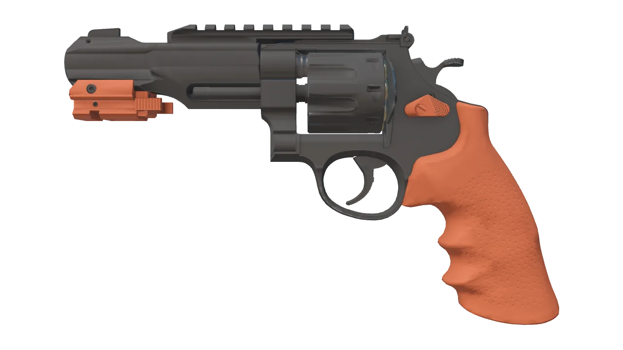 R8 Revolver | Nitro (Factory New) — Dust II light, front