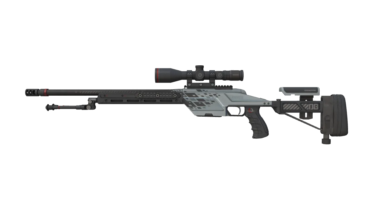 Souvenir SSG 08 | Dezastre (Minimal Wear) — Dust II light, front