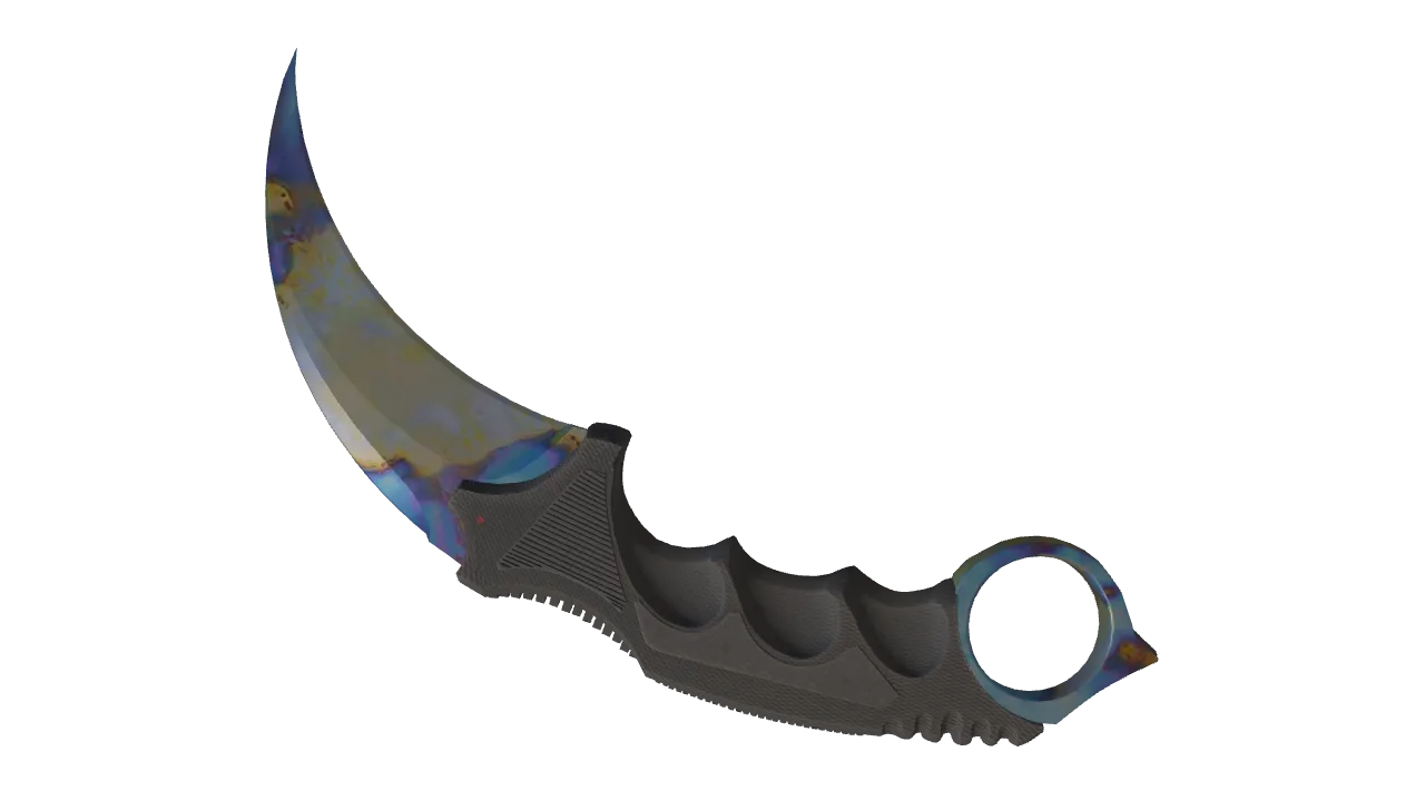 Karambit | Case Hardened seed #103, back